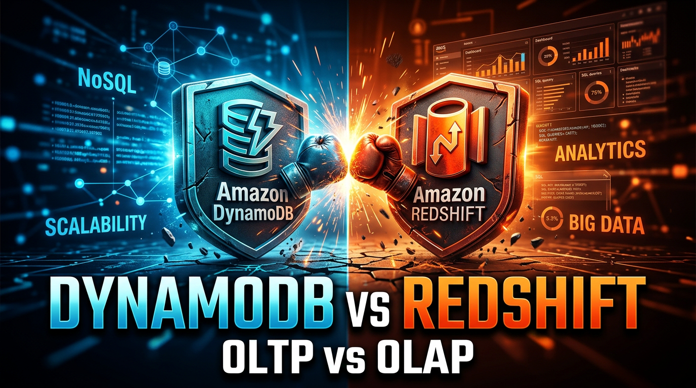 DynamoDB vs. Redshift: Choosing the Right AWS Database for Your Workload in 2025